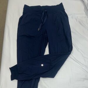lululemon dance studio joggers, navy, size 6